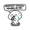 MEMINUM RAMUAN
MEMBELAH DIRI