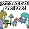 ¡otra vez tú anciano! BUS STOP