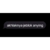 akhlaknya jeblok anying