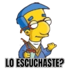 LO ESCUCHASTE?