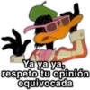 @paraguayita 01 Ya ya ya, respeto tu opinión equivocada
