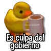 Es culpa del gobierno