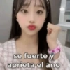 se fuerte y aprieta el ano