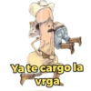 Ya te cargo la
vrga
Rea Mi