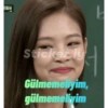 신청서 Sticker ly Gülmemeliyim, gülmemeliyim H