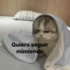 Quiero seguir mimiendo