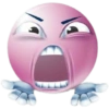 Pink emoji  7
