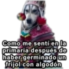 Como me sentí en la primaria después de haber germinado un frijol con algodón