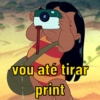 vou até tirar
print