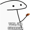 TOMA, UNA CUCARACHA