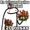geysioy En tu cumpleaños te llevaré 20 rosas