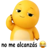 no me alcanzás