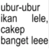 ubur-ubur ikan lele, cakep banget leee