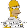 ?
VIMI VENTAJA Y
LA APROVECHE