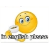 in english please