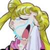 Crying stickers 10