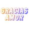 GRACIAS
AMOR