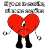 Si yo no te escribo,
tú no me escribes