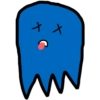 Fantasma azul sticker 12