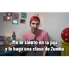 Me le siento en la pija y le hago una clase de Zumba