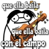 que ella baila
Valentina
que ella baila
con el campo