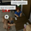 unas nalgadas
que va a pedir