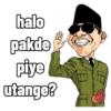 halo
pakde
piye
utange?