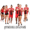 ¡VenGA ROJOS! MAU MATT PAMELA