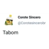 Corote Sincero
@Corotesincerobr
Corote
Sincero
Tabom