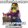 SI ASÍ ESTÁ EL Conejo
aro
@josejuani 98
¿Cómo eSTARÁLA
ZANAHORIA?
Aut