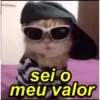 sei o
meu valor