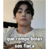 que rompe bolas
sos flaca