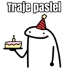Traje pastel
