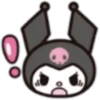 Nuevos Emojis Kuromi 💜🖤 8