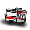 Cartoon krl commuterline 9