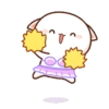 Mochis Peach Cat Animados 11