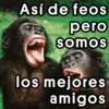 Así de feos pero somos los mejores jojo_stickers amigos