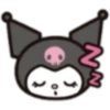 Nuevos Emojis Kuromi 💜🖤 6