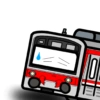Cartoon krl commuterline 10