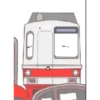 Cartoon krl commuterline 8