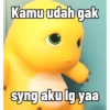 Kamu udah gak syng aku lg yaa