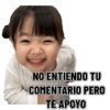 NO ENTIENDO TU COMENTARIO PERO TE APOYO