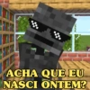 E ACHA QUE EU NASCI ONTEM?