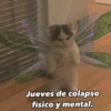 Jueves de colapso físico y mental.