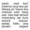 Kata kata for cegils💅 14