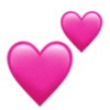 Emojis iphone corações  7