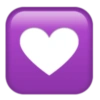 Emojis iphone corações  8