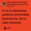 Letras de canciones (Real) 15