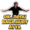OK...nenu BAGA HURT AYYA