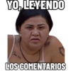 YO, LEYENDO Sexy LOS COMENTARIOS